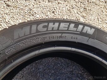 215/55 r17 letné pneumatiky 4ks Michelin - 7