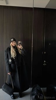 Chanel čierna čiapka - 7