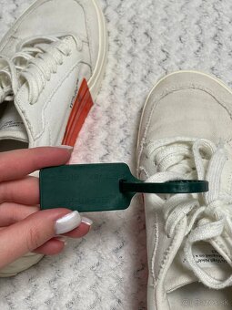 Off white dámske tenisky v bielej farbe originál 41 veľkosť - 7