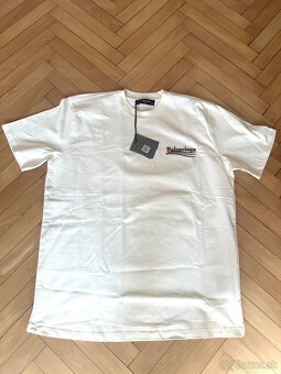 Balenciaga biele panske tricko - 7
