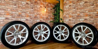 Alu R19 5x112 orig. AUDI A5 + top zimné 235/45 R19 - 7
