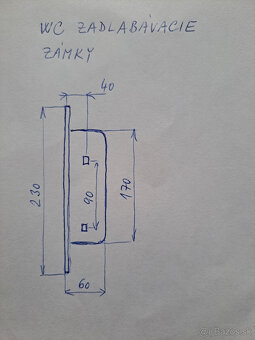 Predam dverove interierove klucky mosadzne - 7