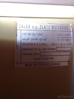 Retro mraznička - funkčná CALEX 120 - 7