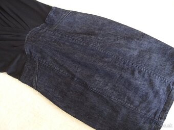 Denim Armani Jeans, šaty veľ. XS - 7