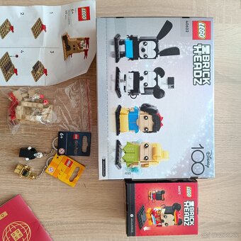 Veľa LEGO sada Disney, Mickey Mouse, LEGO pas, prívesky na k - 7