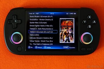 Anbernic RG40XX H, vymakaný PlayStation Portable - PSP - 7