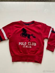Červená mikina Polo Club - 7