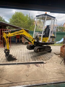 Minibager yanmar B12 - 7