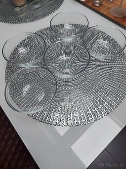 Mix skla- poháre,misky,flaše,svietniky - 7