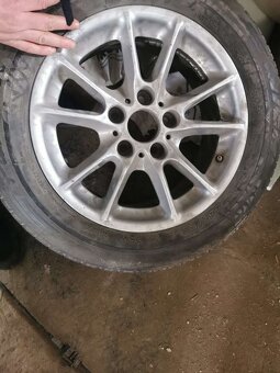 1x alu disk 225-55 R16 5x 7jx16 h2 - 7