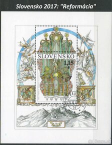 Poštové známky, filatelia: Slovensko, aršíky CC - 7