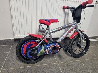Predám detský bicykel 14"Avengers - 7