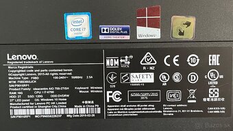 LENOVO IdeaCentre 700 AiO 27” 4K - 7