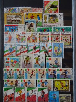 Pekná zbierka známok 1 - 7