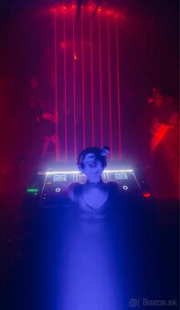 Profesionálny Laserový BAR (8x500mW) – svetelný efekt, DMX - 7