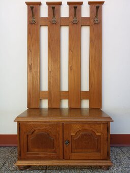 Rustikální nábytek, předsíň, botník, komoda, věšák - 7