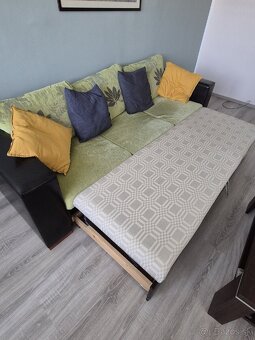 Široká rozkladacia pohovka + fotel - 7