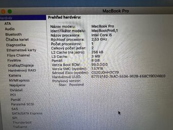 Apple Macbook Pro i5 - 17" /SUPER CENA/ - 7