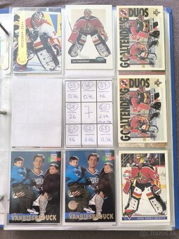Hokejové kartičky - John Vanbiesbrouck 1 - 7