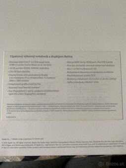 MacBook Pro Retina, 15”, mid 2015 - 7