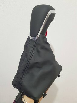 Kožená radiaca páka AUDI A6 A7 - perforovaná / hladká - 7