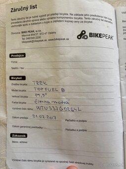 Trek Top Fuel 8 - 7