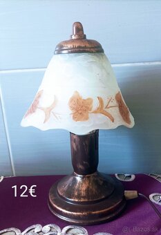 Retro sklenené lampy Kamenický Šenov - 7