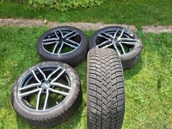 18" ALU 5x112 (mercedes,audi..) + zimné 225/45 r18 TOP sada - 7