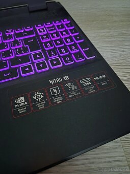 Acer Nitro 16 | ryzen 7| rtx 4070| 64gb ram - 7