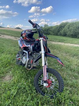 Pitbike SYMOTOS 140, 17/14 – TOP STAV, ako nová - 7