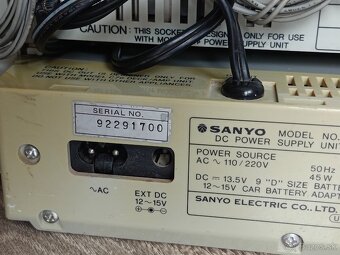 Sanyo C7s, radiomagnetofon retro kazeťák - 7