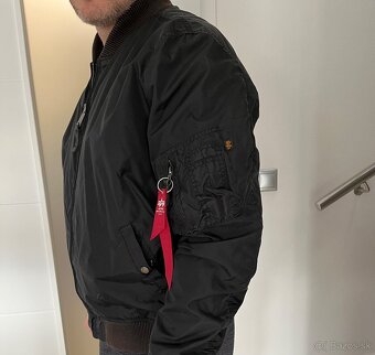 Pánska bunda Alpha Industries MA-1 TT, veľkosť 3XL, čierna - 7