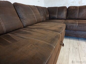 Masívna sedacia súprava ,,L" - 7