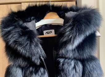 DÁMSKA KOŽUŠINOVÁ VESTA GILET3 BLACK - MAX - 7