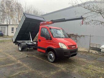 Iveco daily 35C15 3stranný sklapač s hydraulickou rukou 1,7t - 7