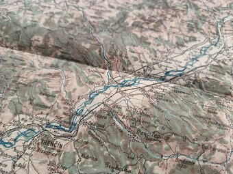 stará vojenská mapa Žilina, Trenčín,Topoľčany 1935 - 7