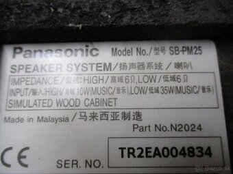 PANASONIC SB-PM25 - 7