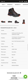 panske LA SPORTIVA Blade GTX velkost 45 - 7