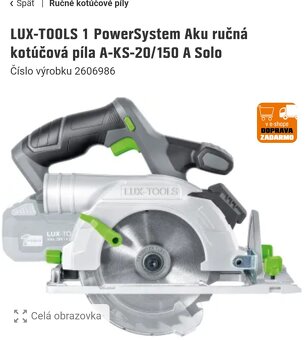 Aku náradie zn.Lux Tools - 7
