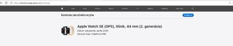 Apple Watch SE (GPS), hliník, 44 mm (2. generácia) - 7
