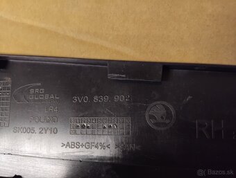 sklo dverí ZP Superb 3 sedan - 7