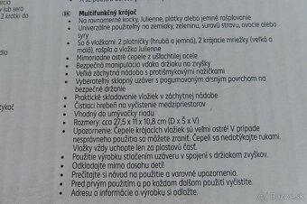 Multifunkčný krájač - 7