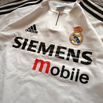 Real Madrid futbalový dres 2003-2004 domáci S/M - 7