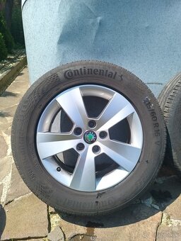 Predam sadu originalnych kolies Skoda Orion R16 - 7