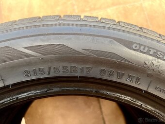 215/45 R17 zimné pneumatiky PREDANÉ - 7
