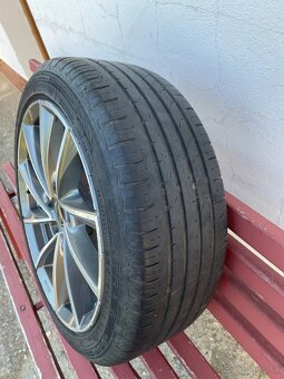 4x letné pneumatiky 225/45 ZR 18 95 W, 4x disky 8x18" - 7