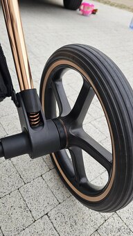 Kočík Cybex Priam Rose Gold Deep Black 2023 - 7