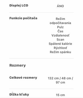 Predám stacionárny bicykel Olpran - 7