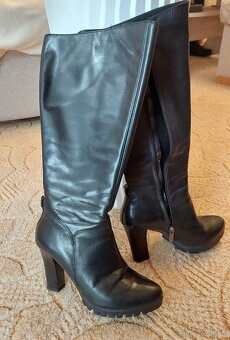 Dámske kožené čižmy - 7
