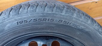 Sada kolies, letné pneumatiky, oceľové disky - 7